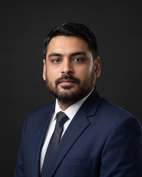 Portrait of Pinakeshwar Swami, EXIM Executive Manager